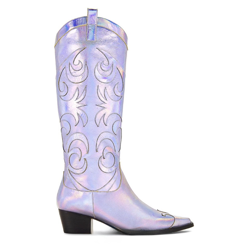 RAYE Leather Appaloosa Cowgirl Boots Size 6.5